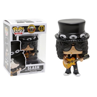 Funko Pop Rocks Guns N Roses Slash #51 Vinyl Figure