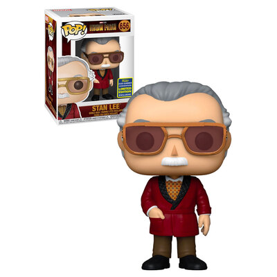 Funko POP Marvel Studios Stan Lee Cameo Iron Man SDCC 2020 #656 Vinyl Figure