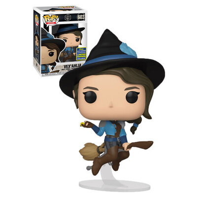 Funko POP Critical Role Vex'Ahlia on Broom SDCC 2020 #603 Vinyl Figure