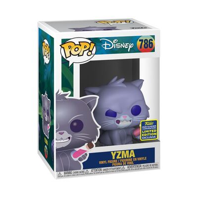 Funko POP Emperors New Groove Cat Yzma SDCC 2020 #786 Vinyl Figure