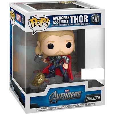 Funko Pop Marvel Avengers Assemble: Thor Deluxe #587 Vinyl Figure