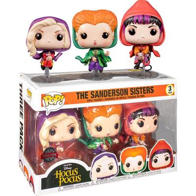 Funko Pop Hocus Pocus Flying Sanderson Sisters Pop! 3 Pack Vinyl Figure