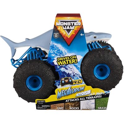 Monster Jam Megalodon Storm All-Terrain Remote Control Monster Truck