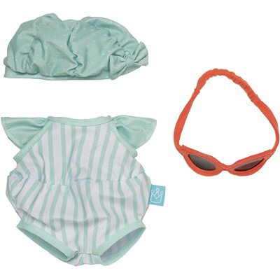 Manhattan Toy Baby Stella Pool Party Outfit Set Doll Clothes 