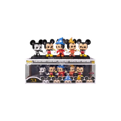 Funko POP Disney 50th Anniversary Mickey Mouse 5 Pack 