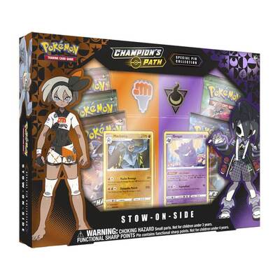 Pokemon TCG Champion's Path Special Pin Collection Stow-on-Side