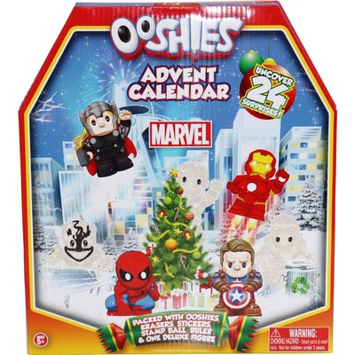 Ooshies Marvel Deluxe Advent Calendar with 24 Surprises