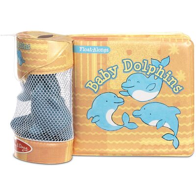 Melissa & Doug Float-Alongs Baby Dolphins Book