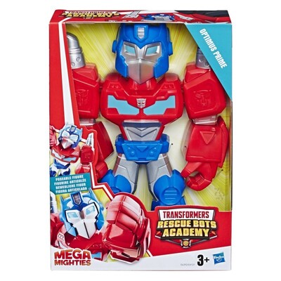 Playskool Heroes Mega Mighties Transformers Rescue Bots Academy Optimus Prime