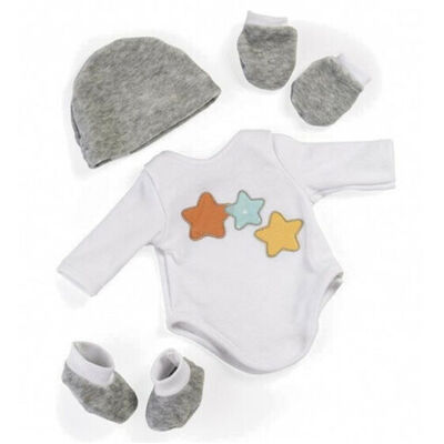 Miniland Dress Your Baby Doll Clothes Layette Body Suit 40cm