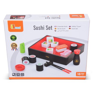 Viga Wooden Sushi Set