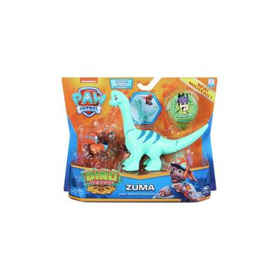 Paw Patrol Dino Rescue Zuma And Brontosaurus Figure Set