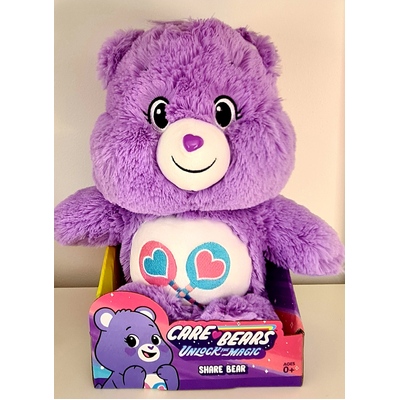 Care Bears Unlock The Magic Teddy Bear Medium Share Bear