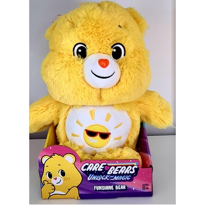 Care Bears Unlock The Magic Medium Plush Funshine Bear