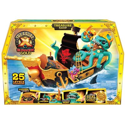 Treasure X Sunken Gold Treasure Ship Playset