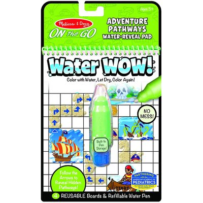 Melissa & Doug On the Go Water Wow Adventure Pathways Book