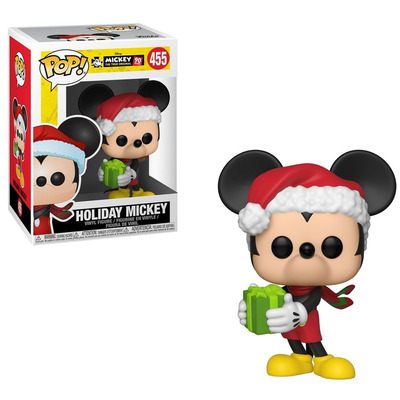 Funko Pop Disney Mickey The True Original 90 Years Mickey Mouse Holiday #455 Vinyl Figure