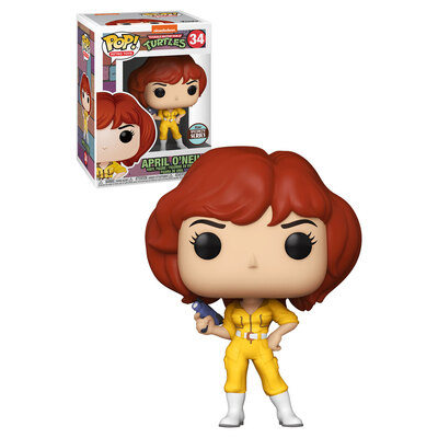 Funko Pop Toys Teenage Mutant Ninja Turtles April O'Neil #34 Vinyl Figure