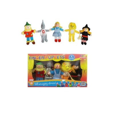 Fun Factory Finger Puppets Wooden 'Wizard of Oz' 