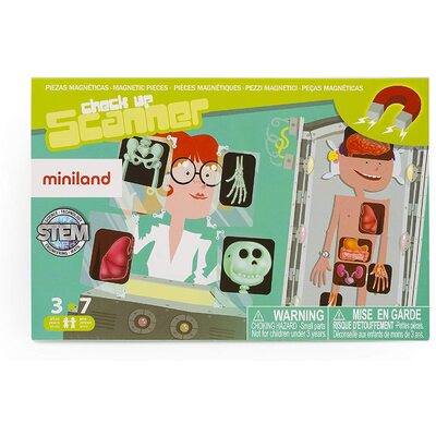 Miniland On The Go Discover Human Body Medical Check Up Scanner