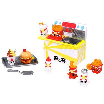 Shopkins S3 Food Fair - Fast Food Playset Collection