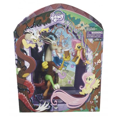 My Little Pony Guardians of Harmony Discord and Fluttershy 