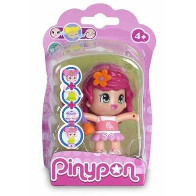 Pinypon Series 6 Figurine - Girl pink