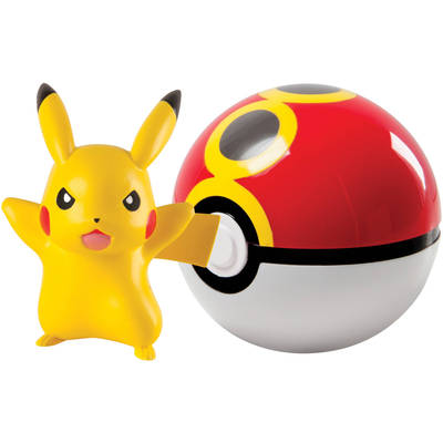 Pokemon Clip ?n? Carry Pok? Ball - Pikachu and Repeat Ball