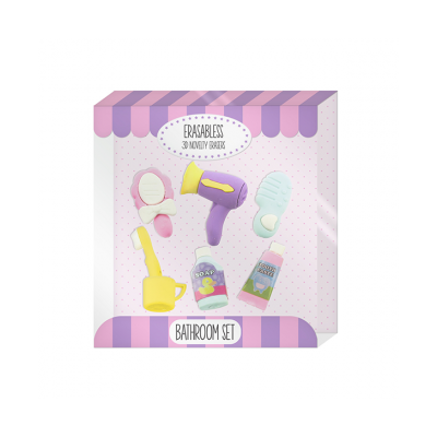 Erasables 3d Eraser set Beauty Set