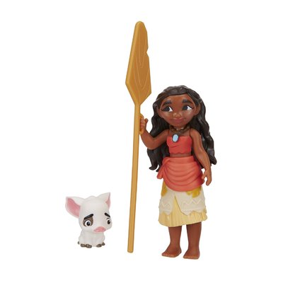 Disney Moana Small Figure Moana of Oceania and Pua with oar