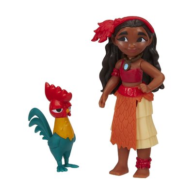 Disney Moana Small Figure Moana of Oceania and Hei Hei