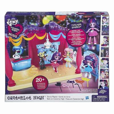 My Little Pony Equestria Girls Minis Canterlot High Dance Playset Twilight Sparkle Doll