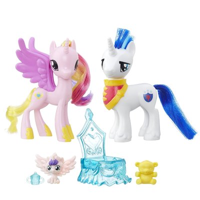 My Little Pony 2017 Reboot Cadance + Shining Armor Family Moments
