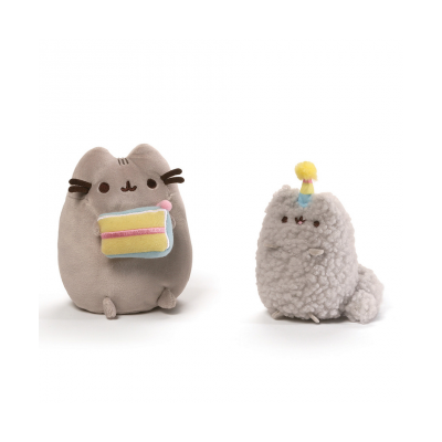 Pusheen The Cat Birthday Collectible Set Stormy Plush