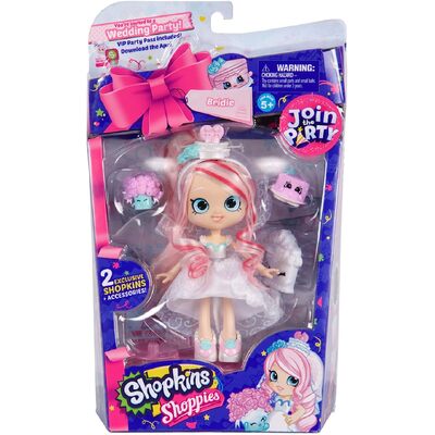 Shopkins S7 Shoppies Join The Party Dolls -  BRIDIE (Wedding Party)