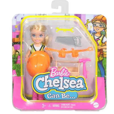 Barbie Chelsea Can Be Playset with Blonde Chelsea Builder Doll