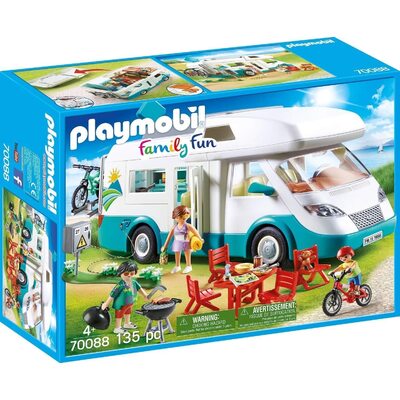 Playmobil Family Fun Family Camper 135pc 70088