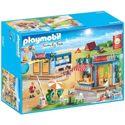 Playmobil Family Fun Large Campground Playset 222pc 70087