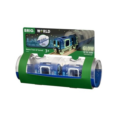 Brio World Metro Train & Tunnel 3pc 33970