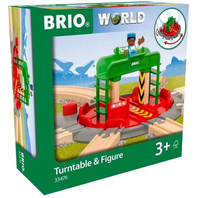 Brio World Turntable & Figure 33476