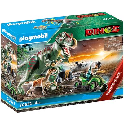 Playmobil Explorer Quad With T-Rex 70632