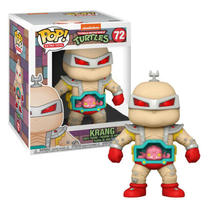 Funko Pop Retro Toys Teenage Mutant Ninja Turtles Krang #72 Vinyl Figure