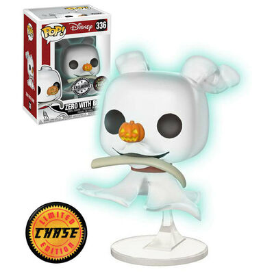 Funko POP Disney The Nightmare before Christmas Zero with Bone CHASE #336 Vinyl Figure