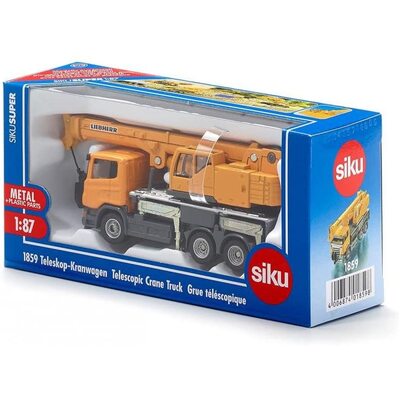 Siku 1859 Die-Cast Vehicle Telescopic Crane Truck 1:87 Scale
