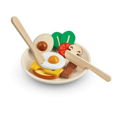PlanToys Wooden Breakfast Set 3611