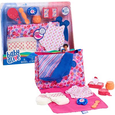 Baby Alive New Mommy Kit (bag, diapers, snack jar