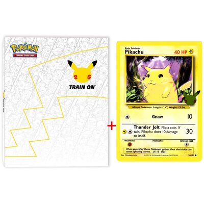 Pokemon TCG First Partner Collector's Binder Pikachu