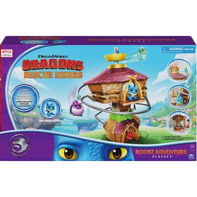 Dreamworks Dragons Rescue Riders Roost Adventure Playset 