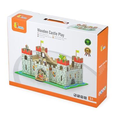 Viga Wooden Castle Playset