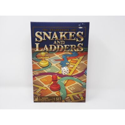 Traditions Snakes and Ladders Board Game